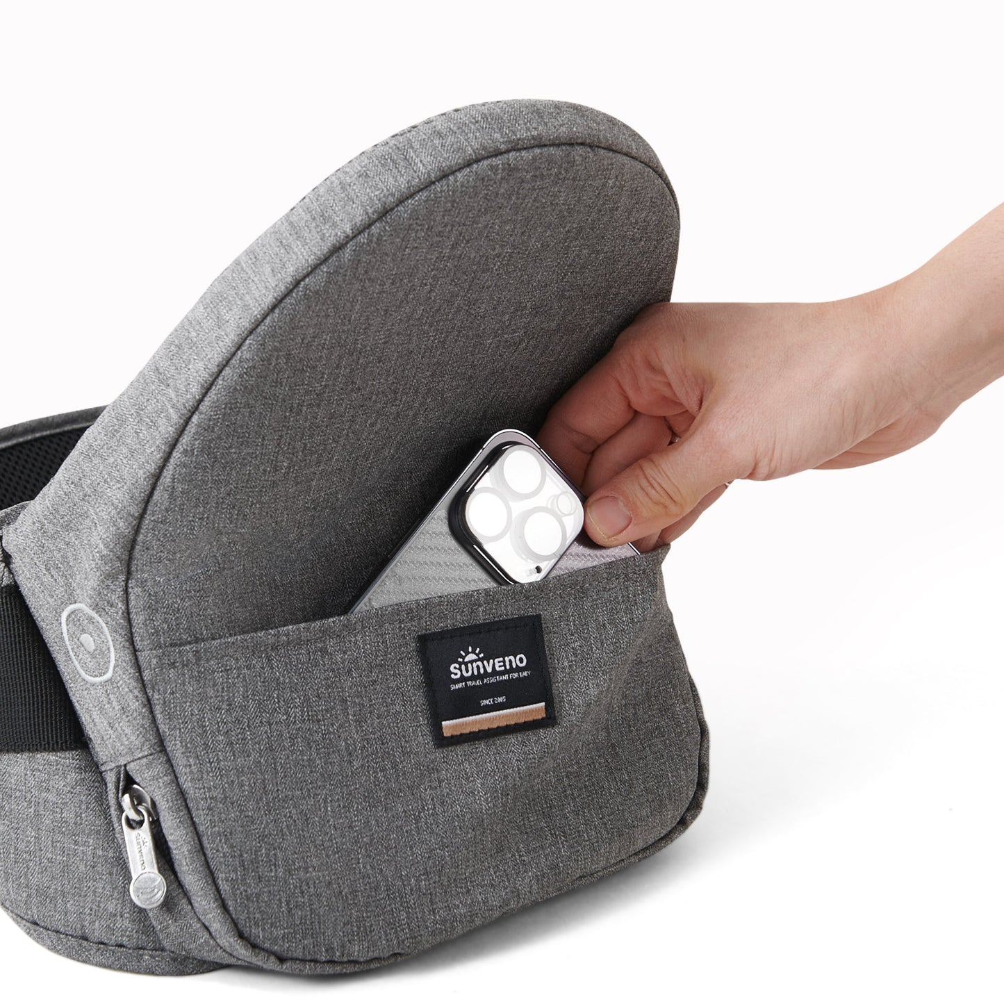 Collapsible Hip Seat Carrier